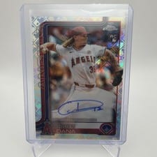 2025 Topps Chrome Logofractor Edition Rookie Autographs Caden Dana #RA-CAD