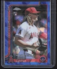 2025 Topps Chrome Update Sapphire Base Set Caden Dana #USC34 card