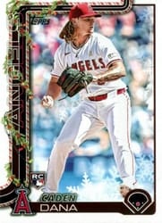 2025 Topps Holiday Base Set Caden Dana #H133 card