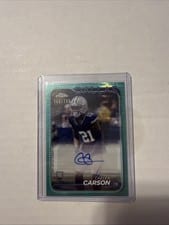 2024 Topps Chrome Sapphire Edition Rookies Autographs Sapphire Caelen Carson #RA-CC card