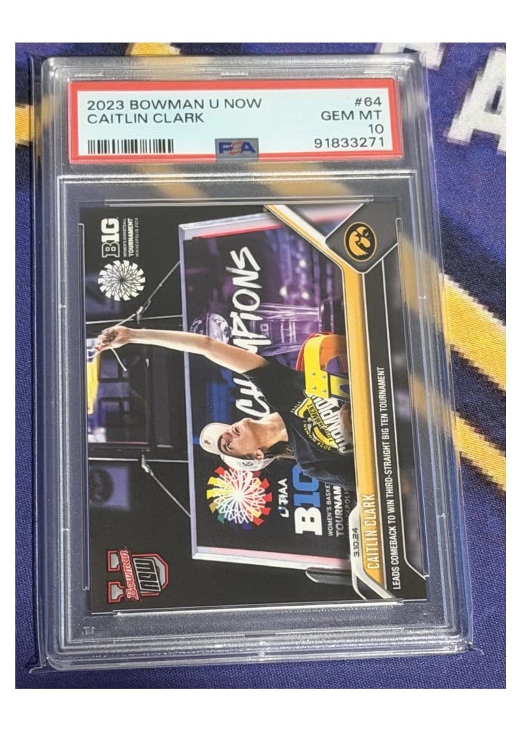 2023-24 Bowman U Now Base Set Caitlin Clark #64 card
