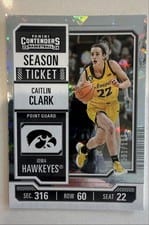 2024 Panini Caitlin Clark Collection College Contenders Caitlin Clark #CC2 card