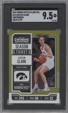 2024 Panini Caitlin Clark Collection College Contenders Caitlin Clark #CC4 card