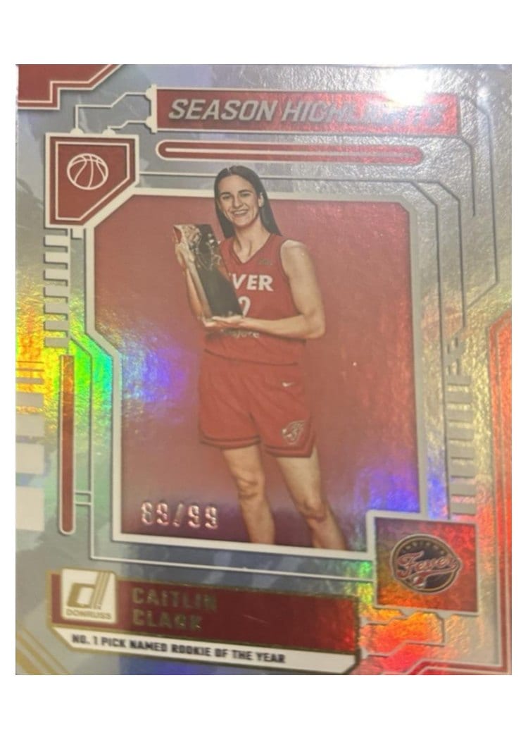 2025-26 Donruss WNBA Season Highlights Caitlin Clark #6