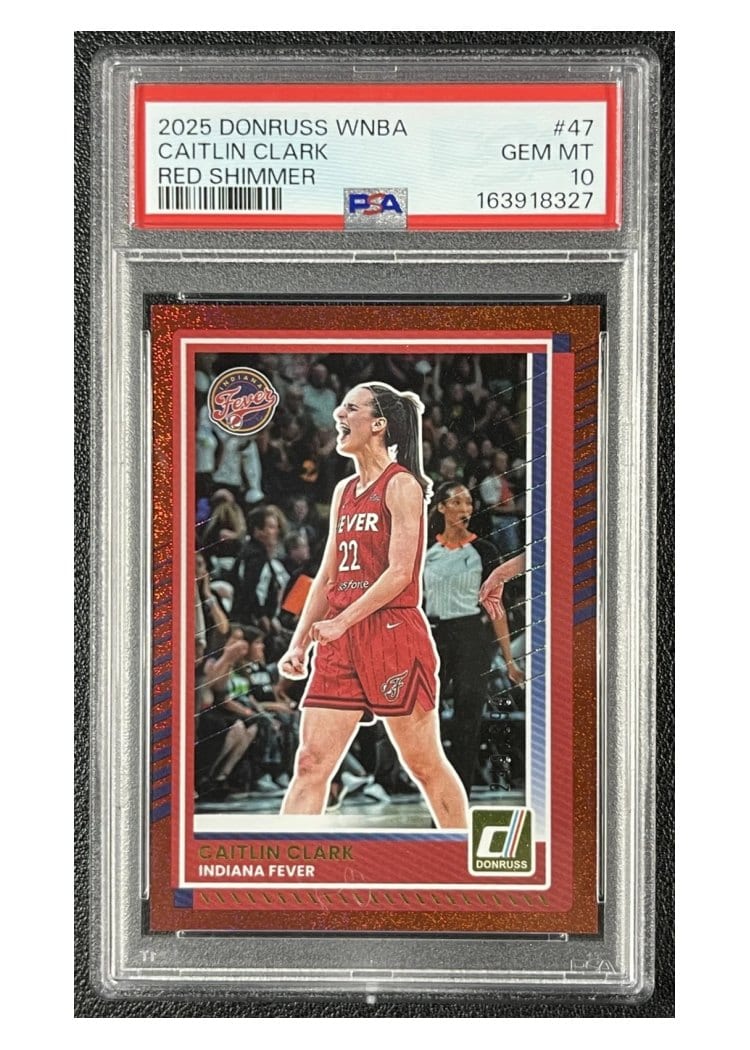2025 Panini Donruss WNBA Caitlin Clark #47 card