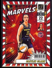 2025 Panini Donruss WNBA Net Marvels Caitlin Clark #19 card
