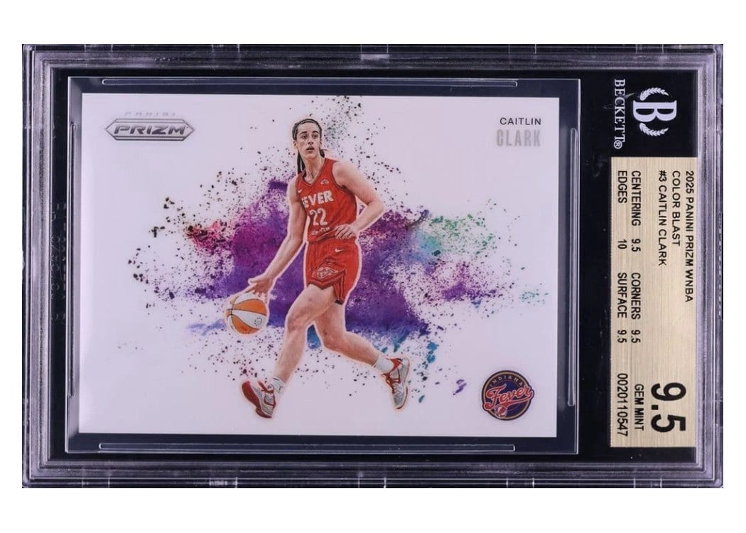2025 Panini Prizm WNBA Color Blast Caitlin Clark #3 card