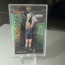 2025 Panini Prizm WNBA Fireworks Caitlin Clark #9 card