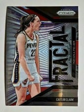 2025 Panini Prizm WNBA Fractal Caitlin Clark #4