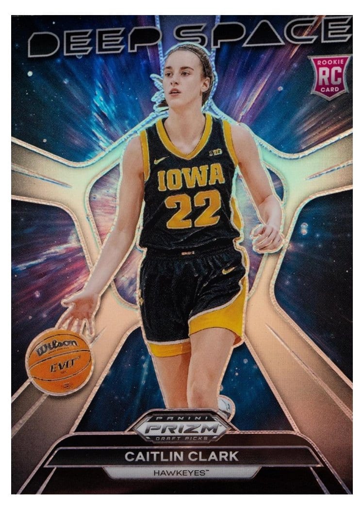 2025 Panini Select WNBA Courtside Action Signatures Caitlin Clark #8