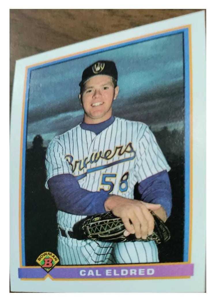 1991 Bowman Cal Eldred #56 card