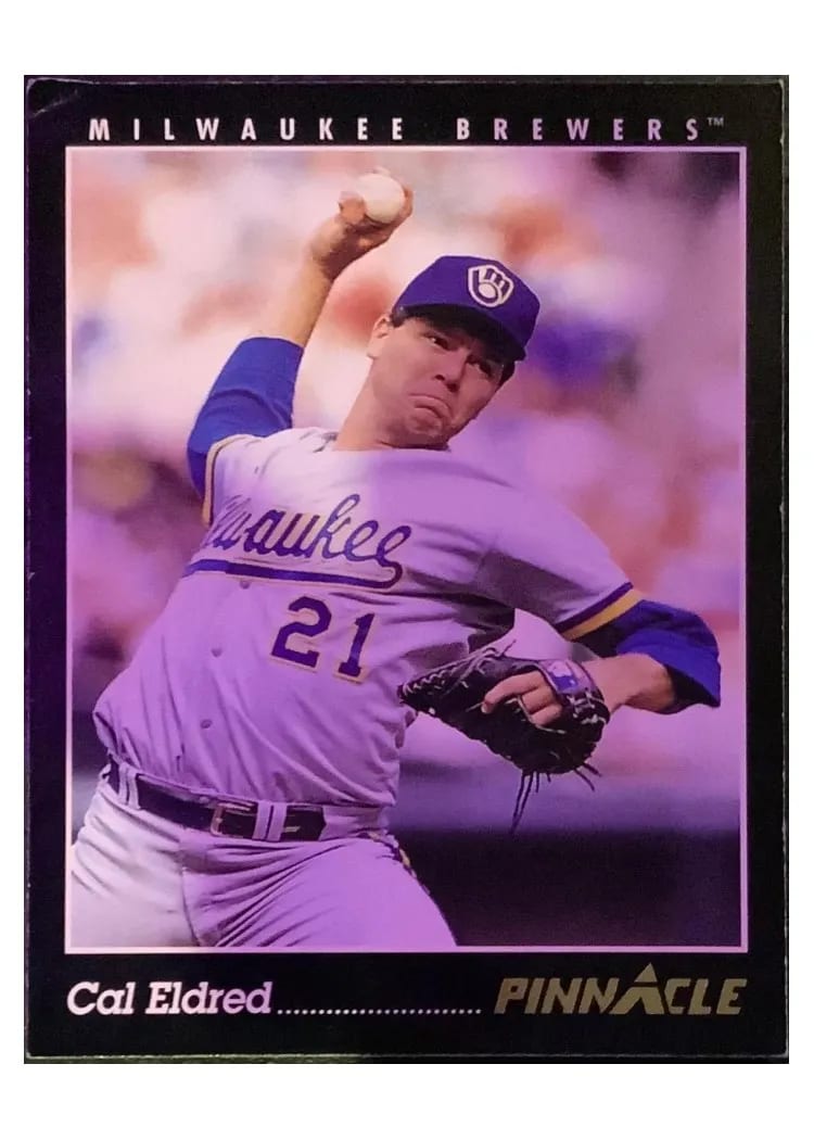 1993 Pinnacle Cal Eldred #2 card