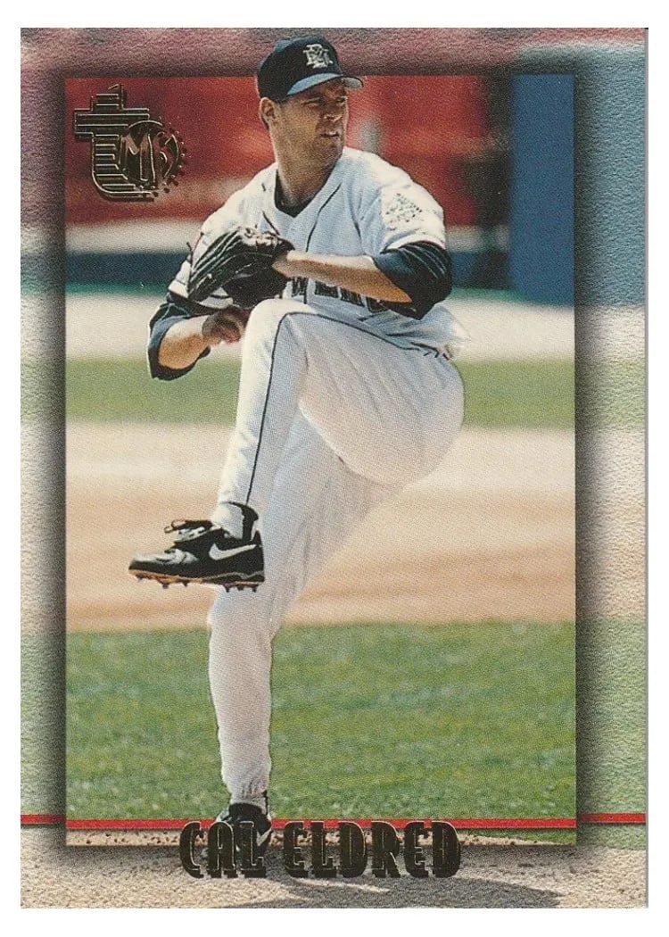 1995 Topps Embossed Cal Eldred #29 card