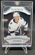 2021-22 Upper Deck Artifacts 2020-21 Update - Clear Cut Rookies Cal Foote #206 card