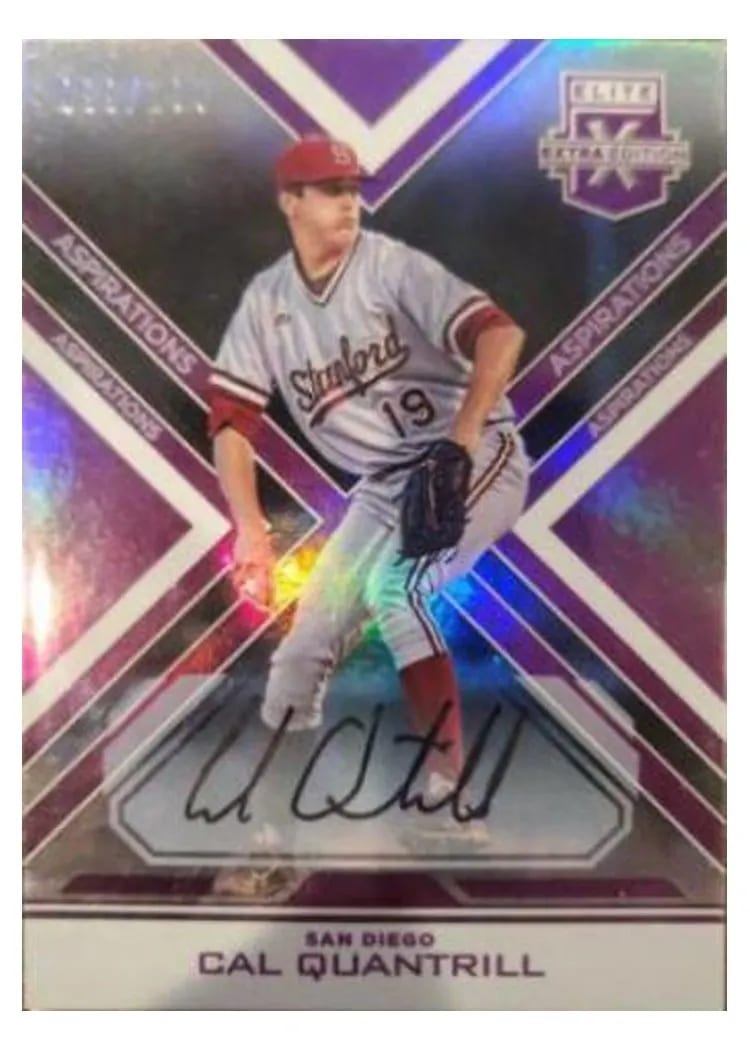 2016 Panini Elite Extra Edition Cal Quantrill #8 card