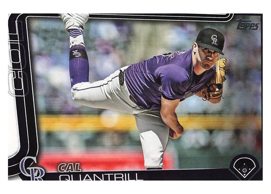2025 Topps Base Set Cal Quantrill #301 card