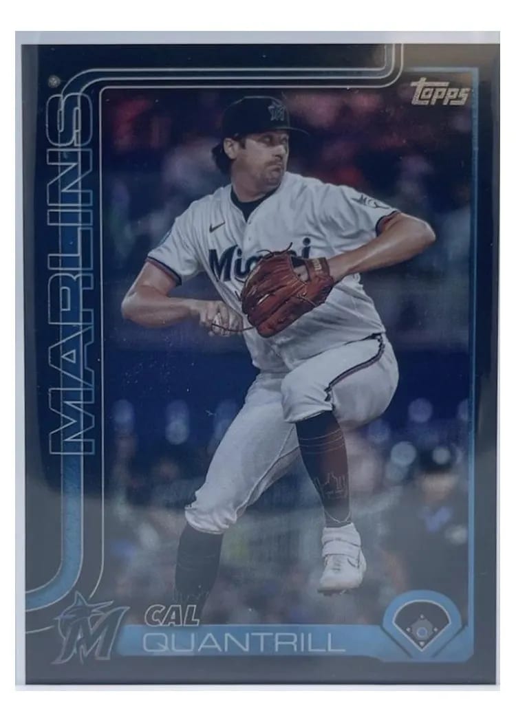 2025 Topps Update Base Set Cal Quantrill #US191 card