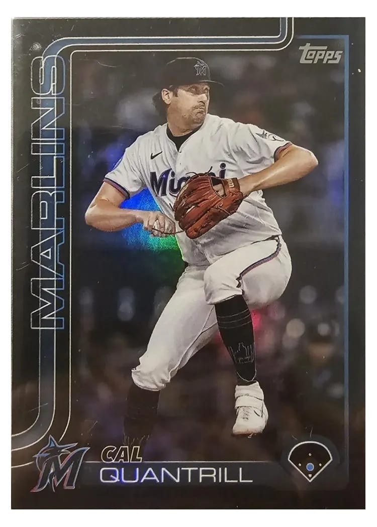2025 Topps Update Base Set Cal Quantrill #US191 card