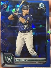 2022 Bowman Chrome Cal Raleigh #51 card