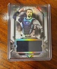 2024 Topps Triple Threads Single Jumbo Relics Cal Raleigh #SJR-CRA card