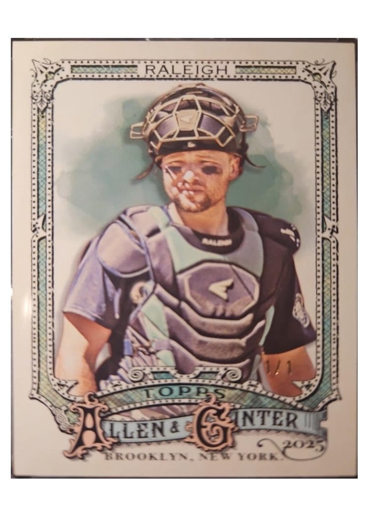 2025 Topps Allen and Ginter Cal Raleigh #227 card