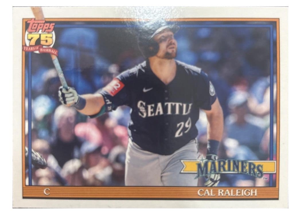 2026 Topps 1991 Topps Cal Raleigh #T91-88 card