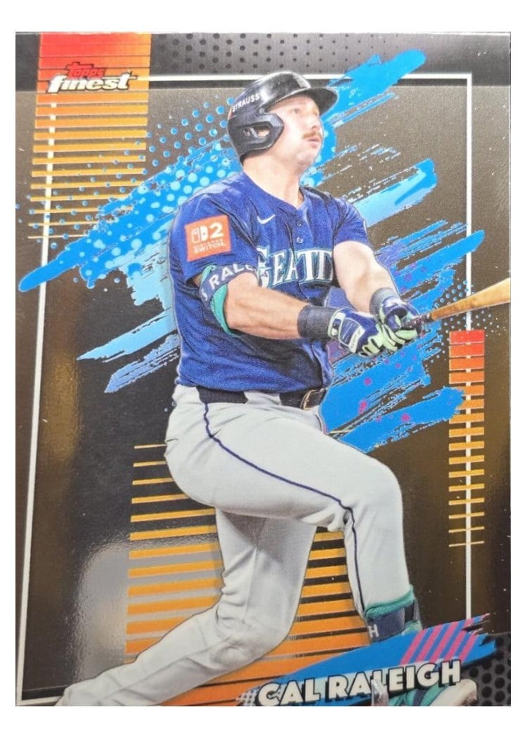 2026 Topps Finest Cal Raleigh #167 card