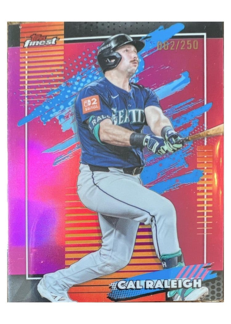 2026 Topps Finest Cal Raleigh #167 card