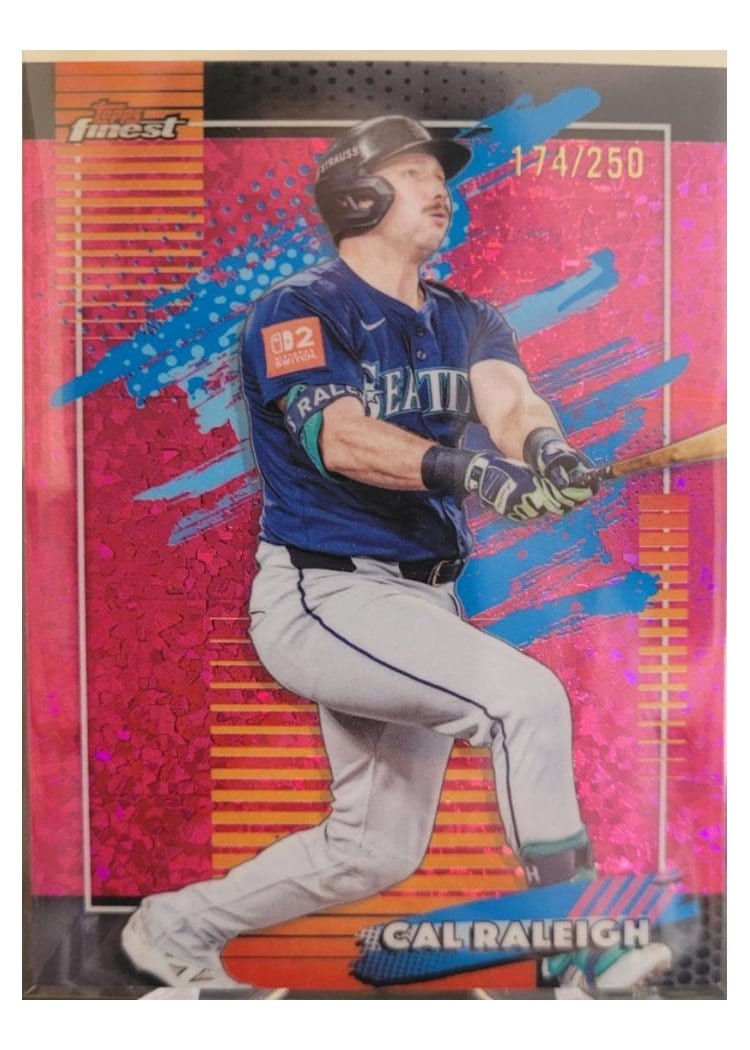 2026 Topps Finest Cal Raleigh #167 card
