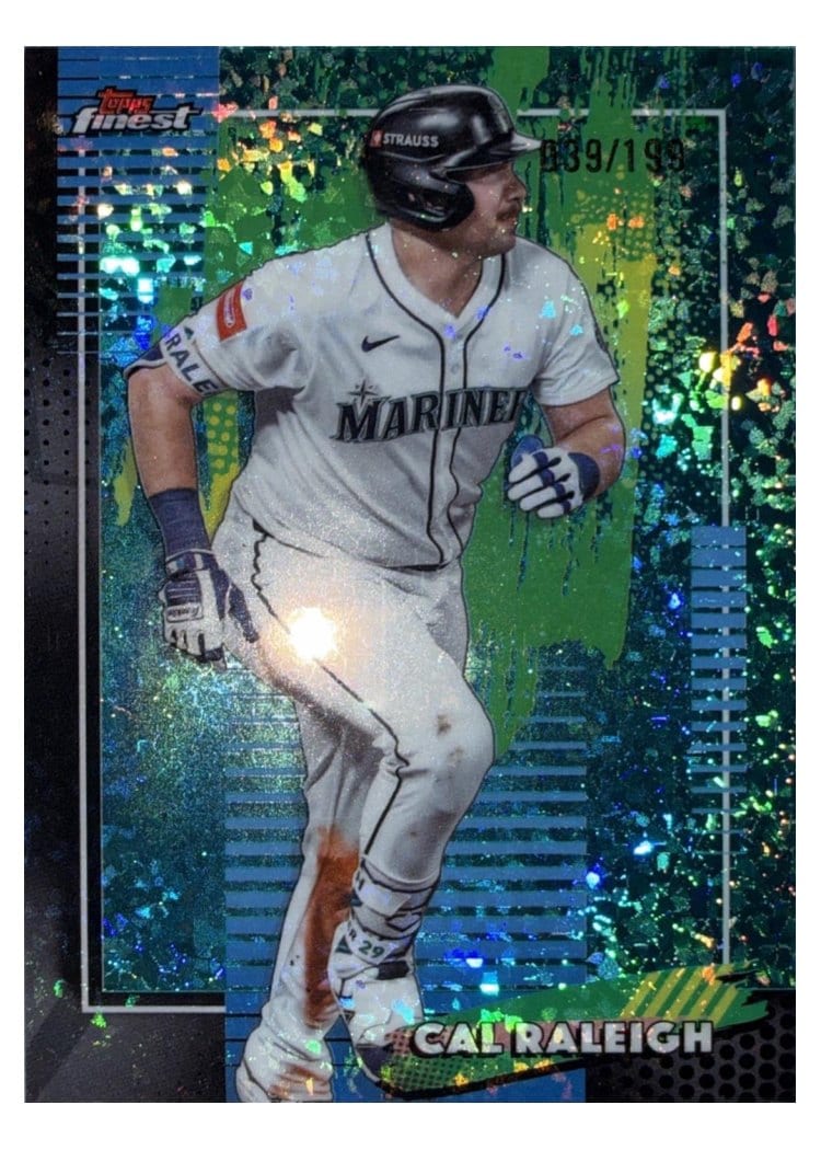 2026 Topps Finest Cal Raleigh #167 card