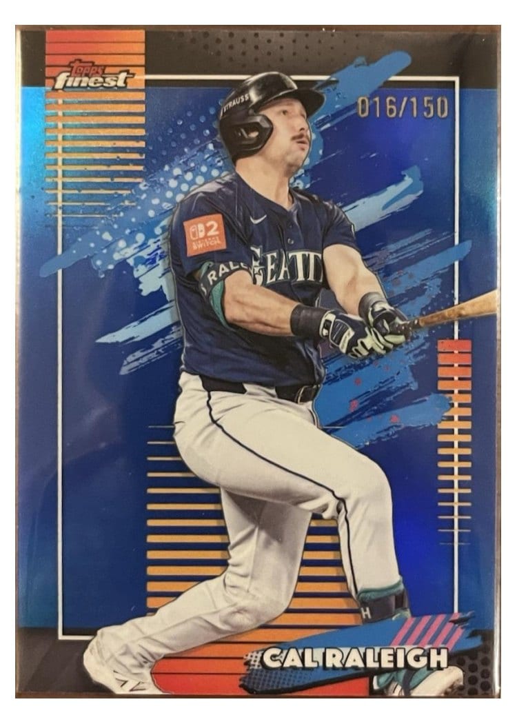 2026 Topps Finest Cal Raleigh #167 card