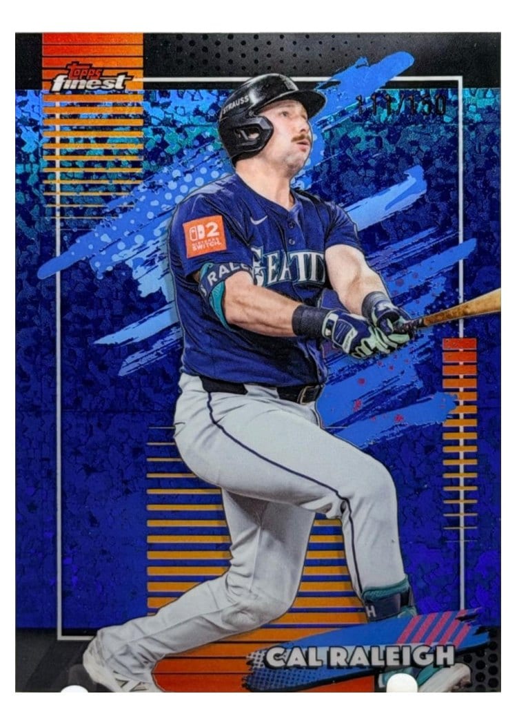 2026 Topps Finest Cal Raleigh #167 card