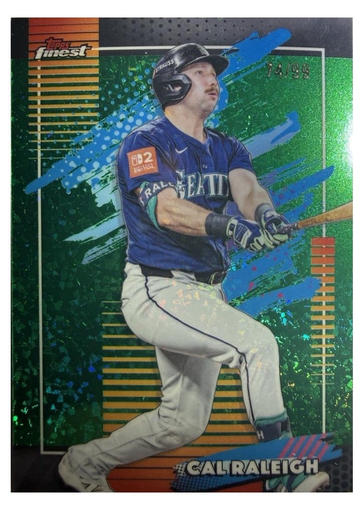 2026 Topps Finest Cal Raleigh #167 card