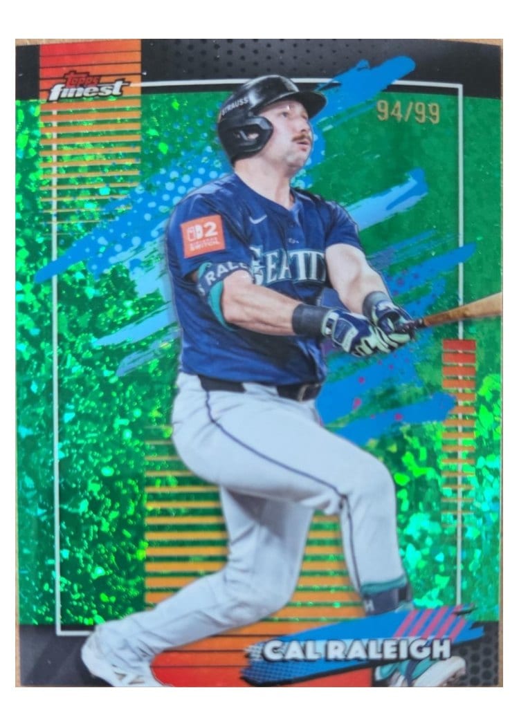 2026 Topps Finest Cal Raleigh #167 card
