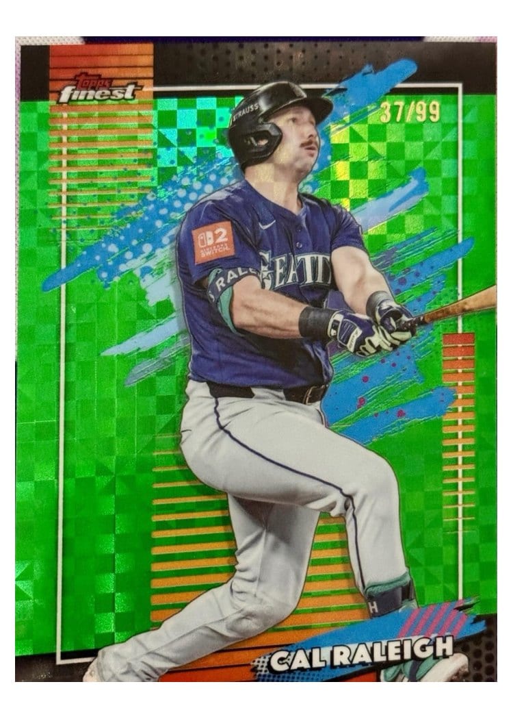 2026 Topps Finest Cal Raleigh #167 card