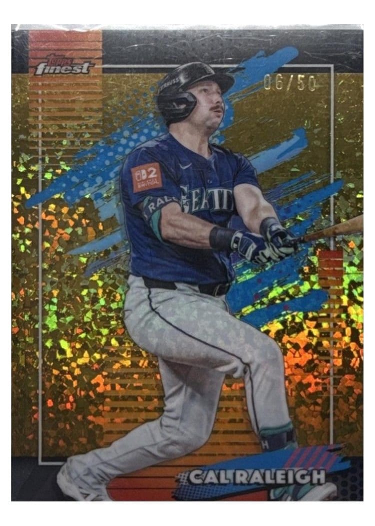 2026 Topps Finest Cal Raleigh #167 card