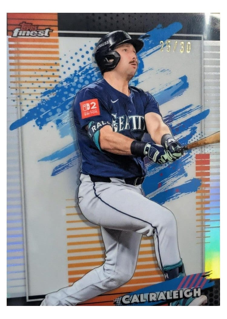 2026 Topps Finest Cal Raleigh #167 card