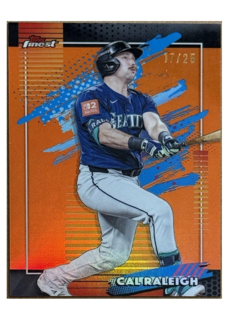 2026 Topps Finest Cal Raleigh #167 card