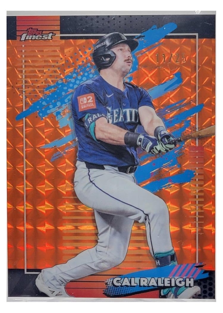 2026 Topps Finest Cal Raleigh #167 card