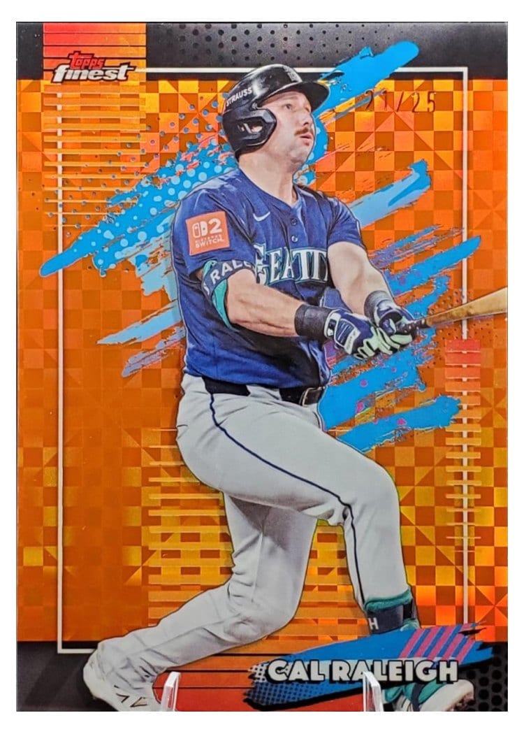 2026 Topps Finest Cal Raleigh #167 card