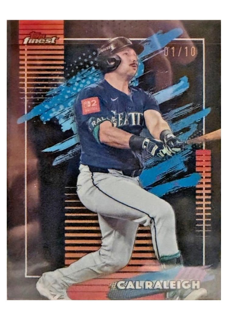 2026 Topps Finest Cal Raleigh #167 card