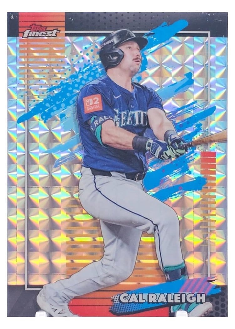 2026 Topps Finest Cal Raleigh #167 card