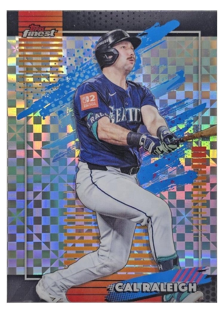 2026 Topps Finest Cal Raleigh #167 card