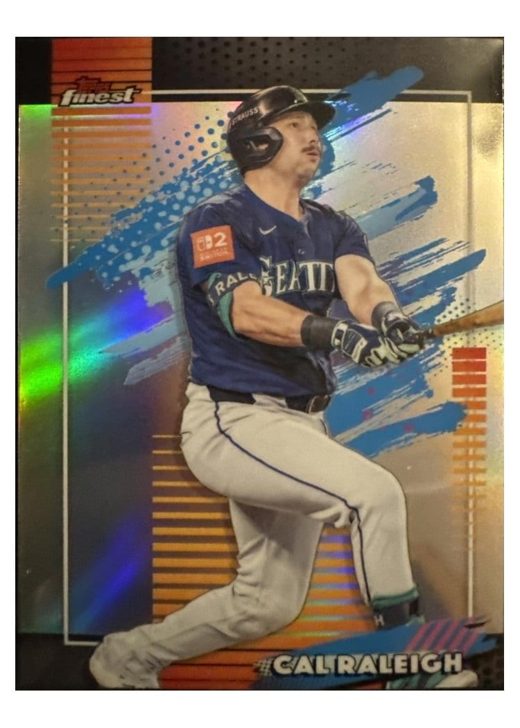 2026 Topps Finest Cal Raleigh #167 card