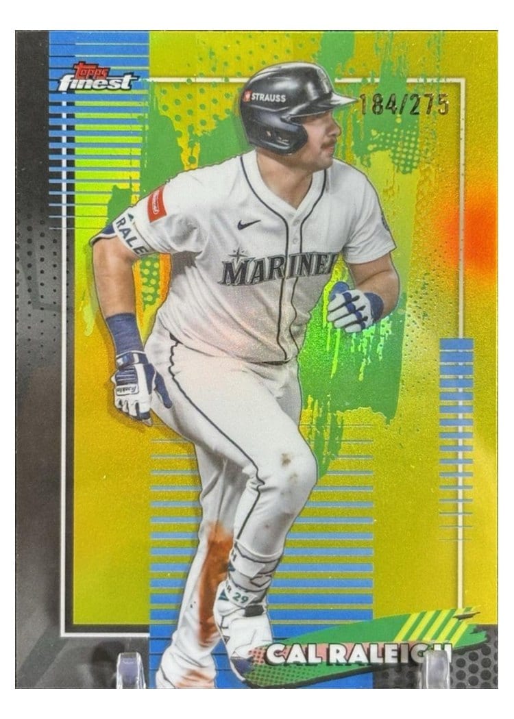2026 Topps Finest Cal Raleigh #208 card