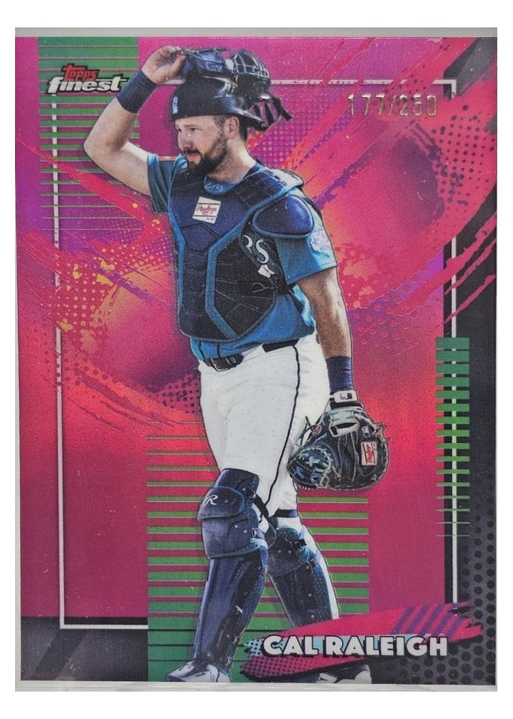 2026 Topps Finest Cal Raleigh #208 card