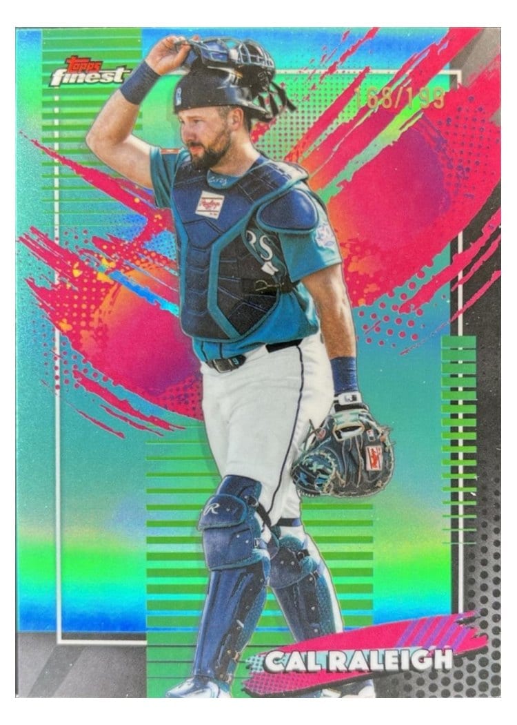 2026 Topps Finest Cal Raleigh #208 card