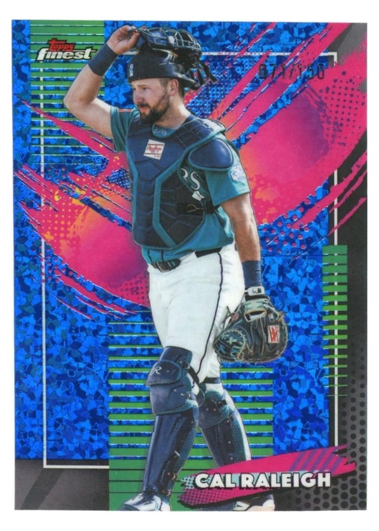 2026 Topps Finest Cal Raleigh #208 card