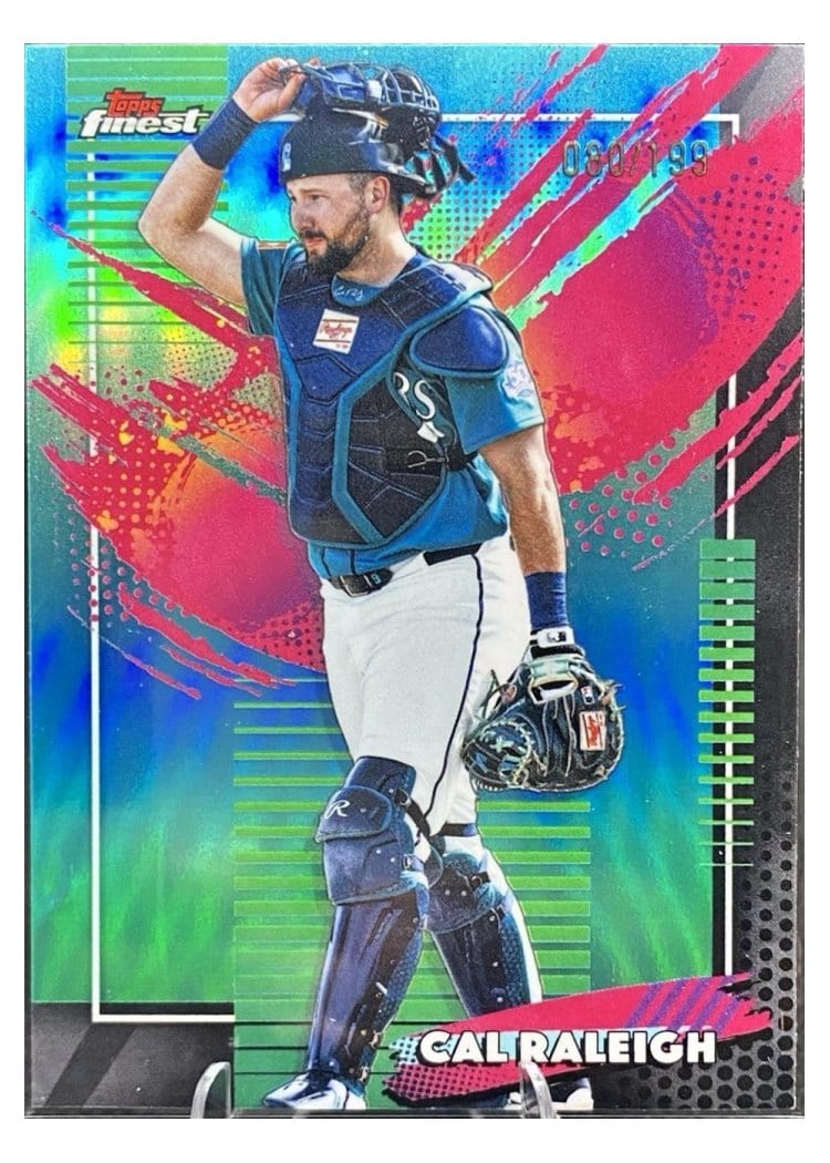 2026 Topps Finest Cal Raleigh #208 card