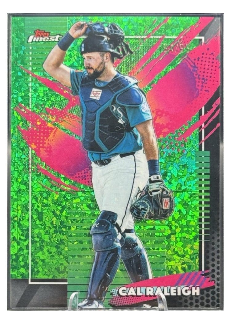 2026 Topps Finest Cal Raleigh #208 card